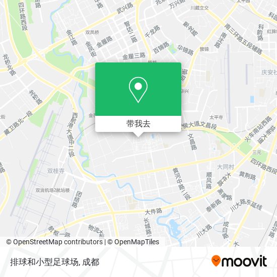 排球和小型足球场地图