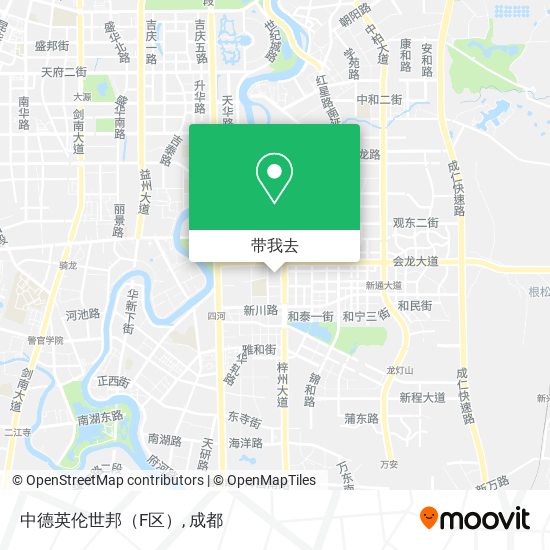 中德英伦世邦（F区）地图