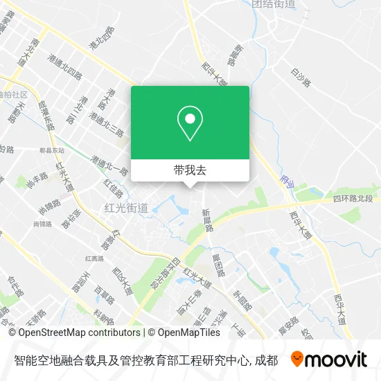 智能空地融合载具及管控教育部工程研究中心地图
