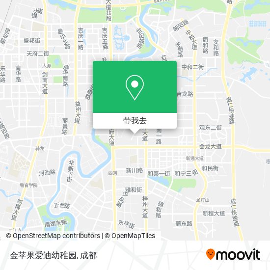 金苹果爱迪幼稚园地图