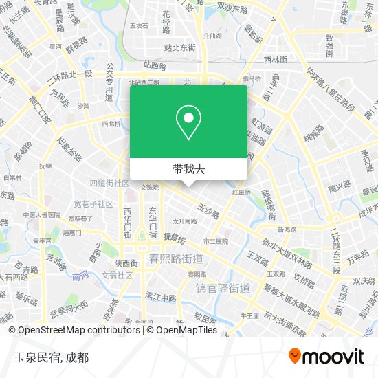玉泉民宿地图