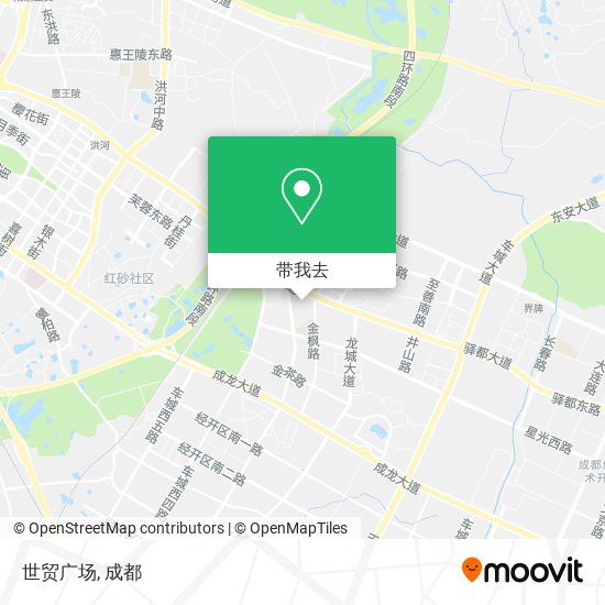 世贸广场地图