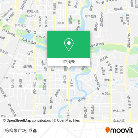 棕榈泉广场地图