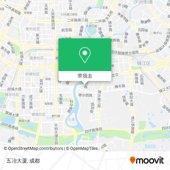 五冶大厦地图