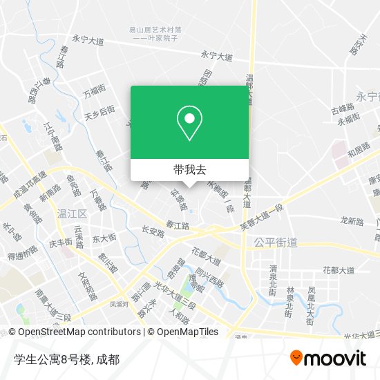 学生公寓8号楼地图