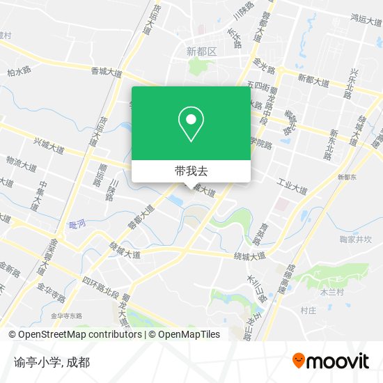 谕亭小学地图