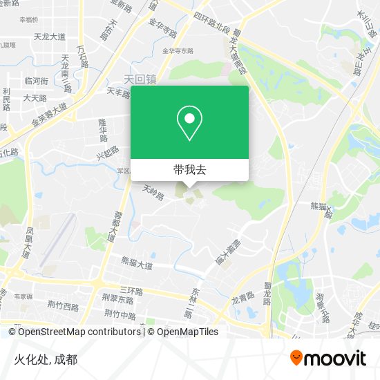 火化处地图