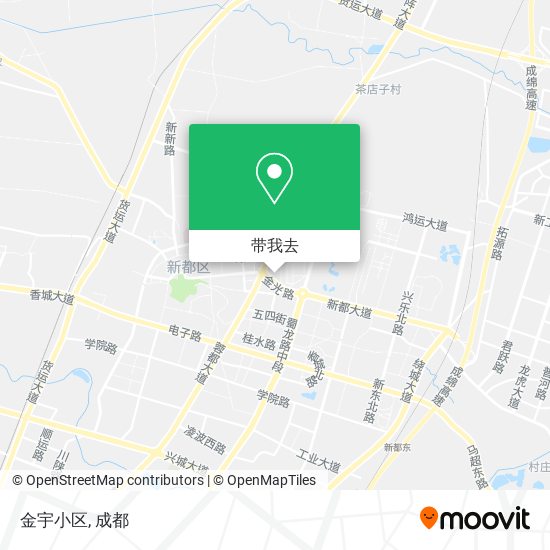 金宇小区地图
