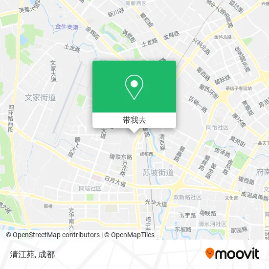 清江苑地图