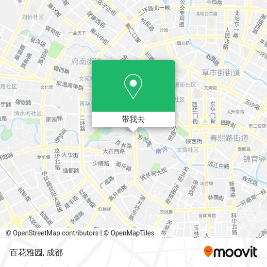 百花雅园地图