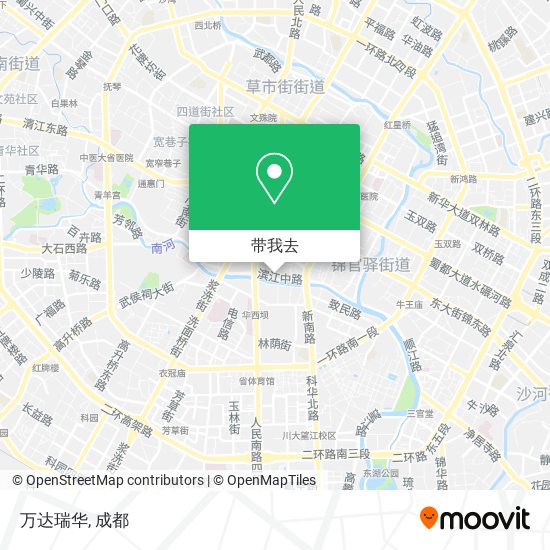万达瑞华地图