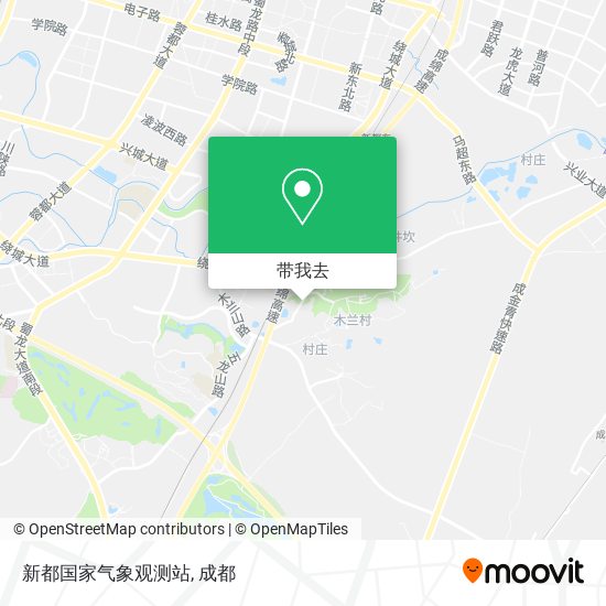 新都国家气象观测站地图