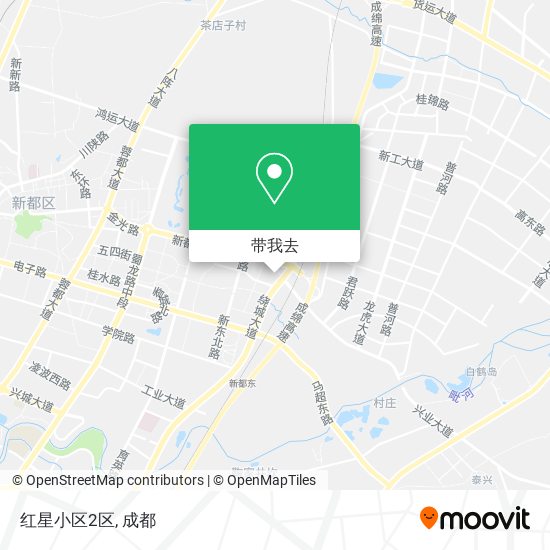 红星小区2区地图