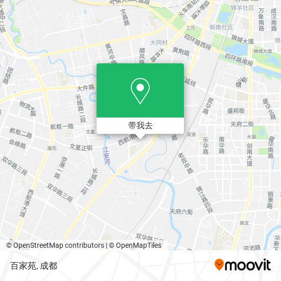 百家苑地图