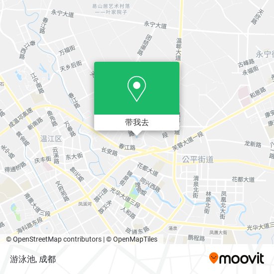 游泳池地图
