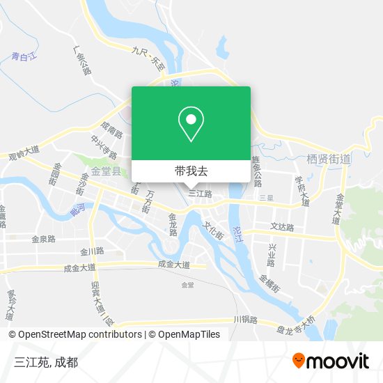 三江苑地图