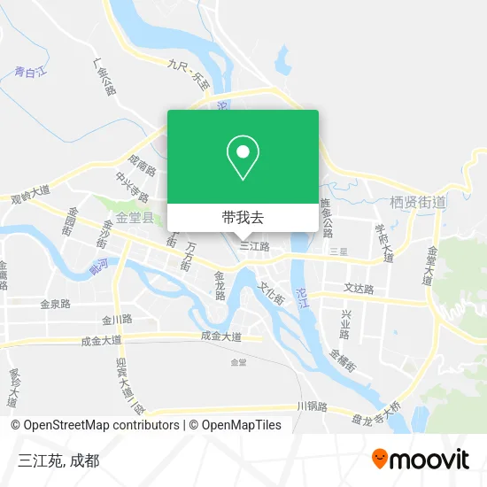 三江苑地图