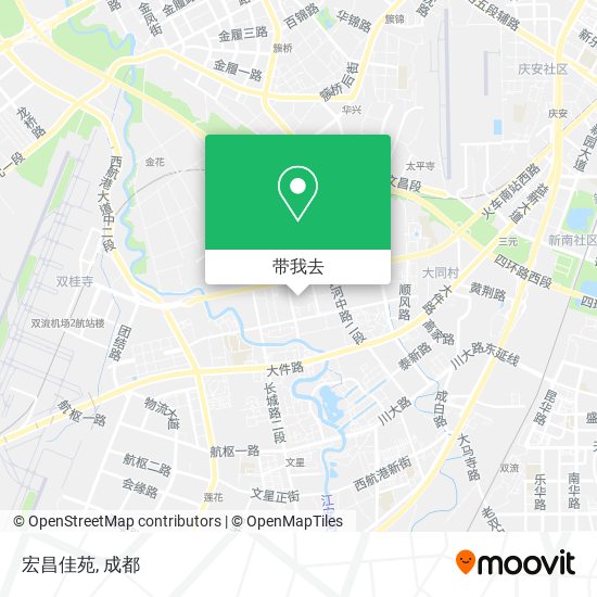 宏昌佳苑地图