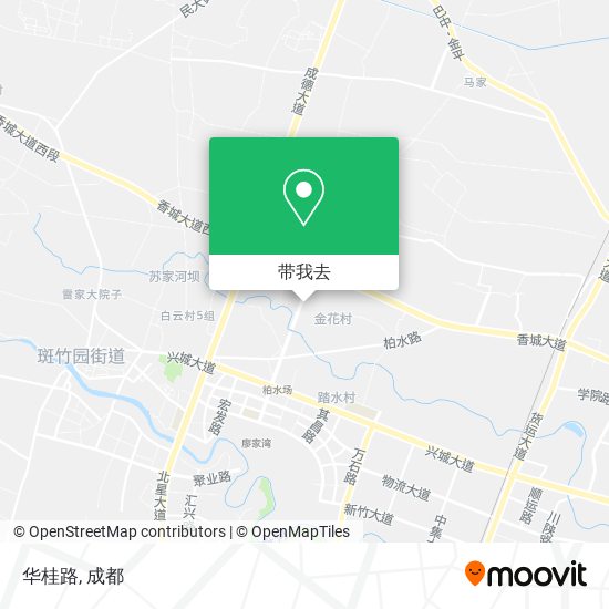 华桂路地图