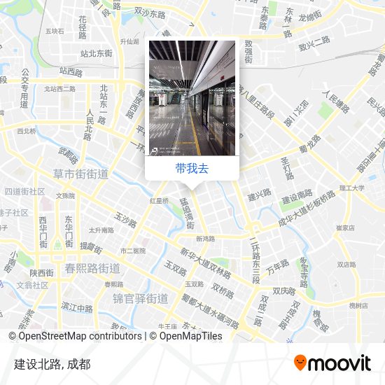 建设北路地图