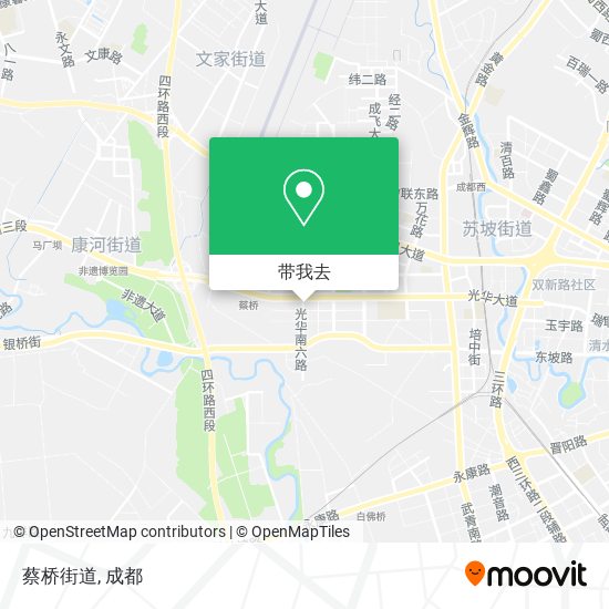 蔡桥街道地图