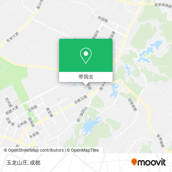 玉龙山庄地图