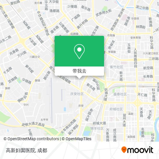 高新妇囡医院地图