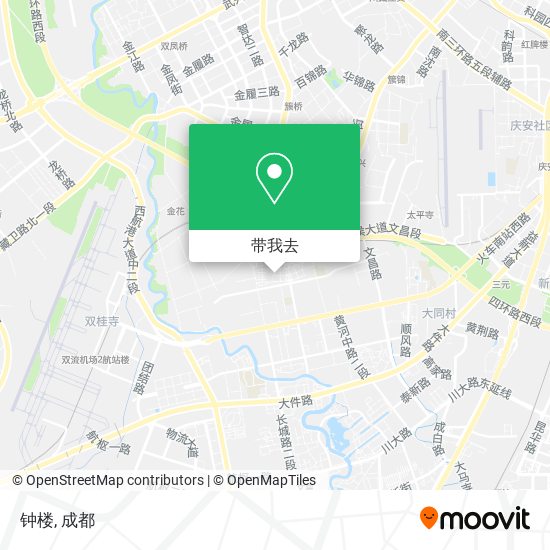 钟楼地图