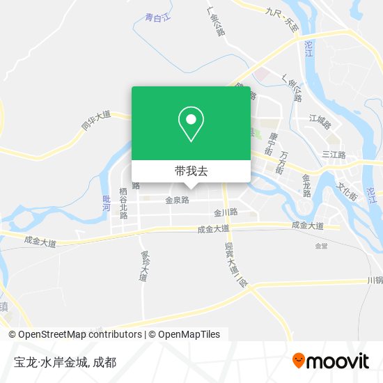 宝龙·水岸金城地图
