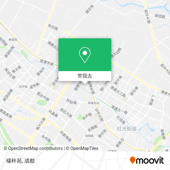 檬梓苑地图
