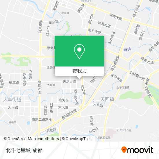 北斗七星城地图