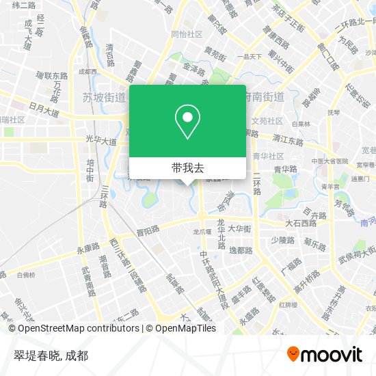 翠堤春晓地图