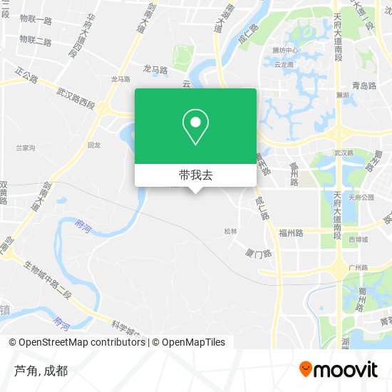 芦角地图