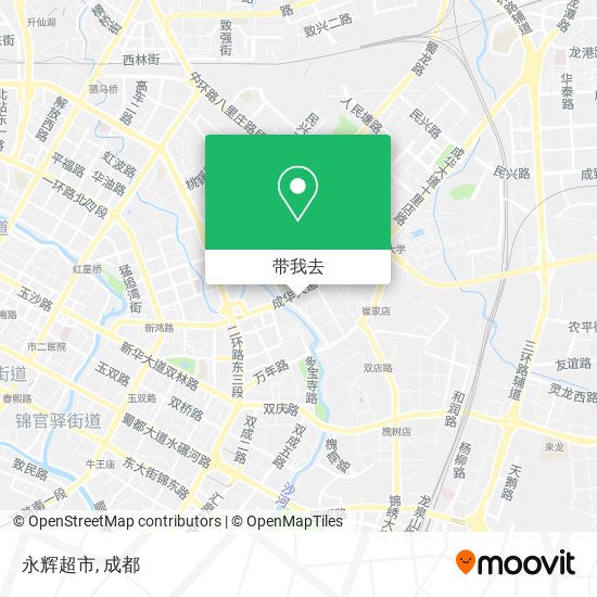 永辉超市地图