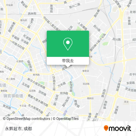 永辉超市地图