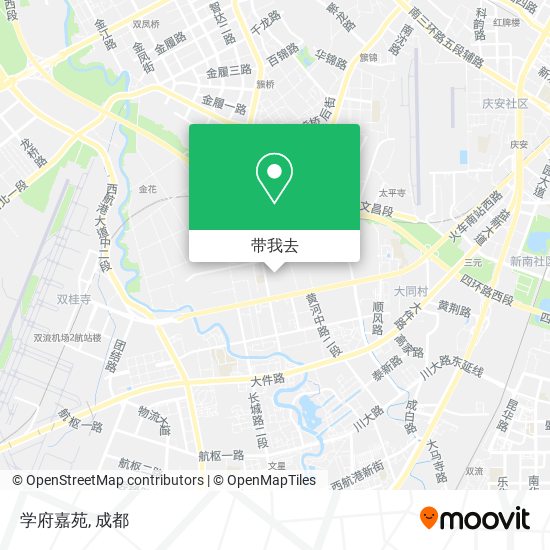 学府嘉苑地图