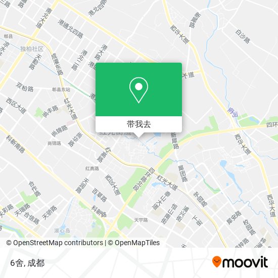 6舍地图