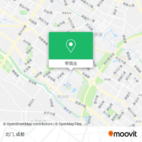 北门地图