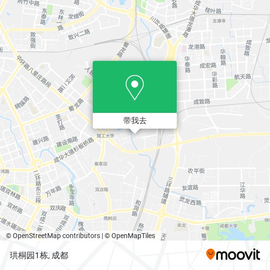 珙桐园1栋地图