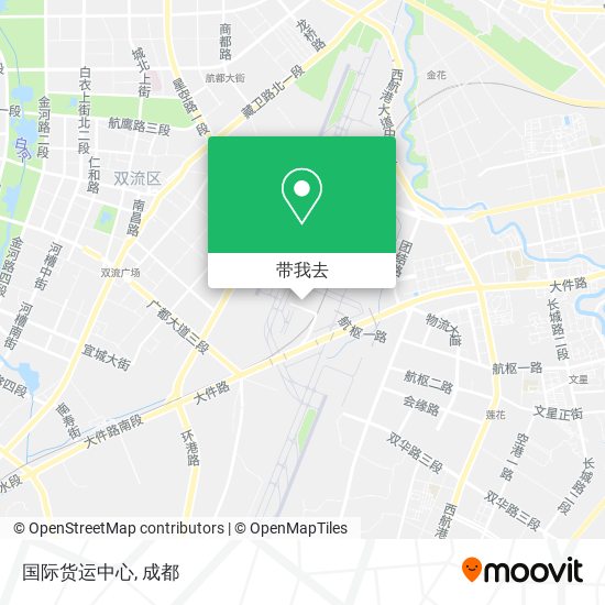国际货运中心地图