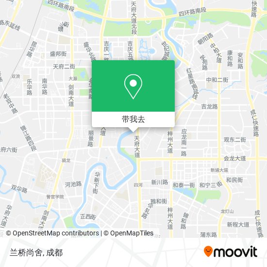 兰桥尚舍地图