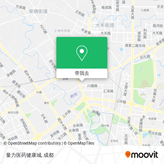 量力医药健康城地图