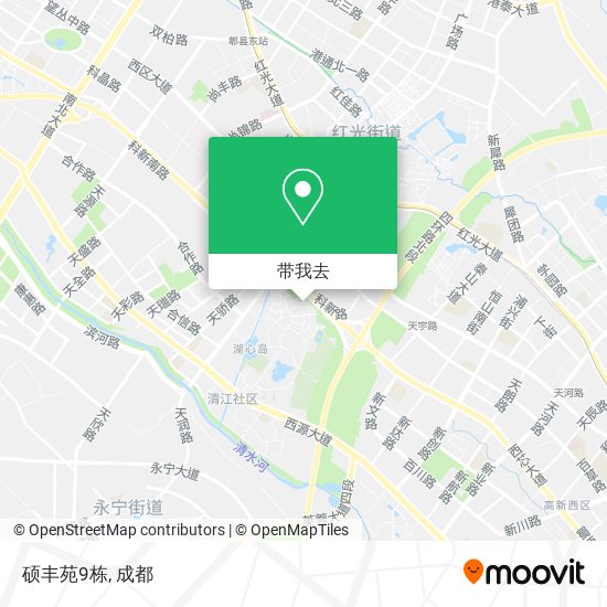 硕丰苑9栋地图