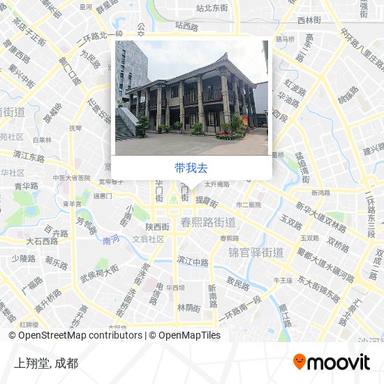 上翔堂地图