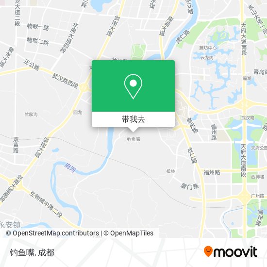 钓鱼嘴地图
