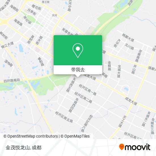金茂悦龙山地图