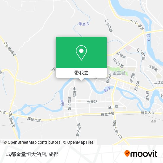 成都金堂恒大酒店地图