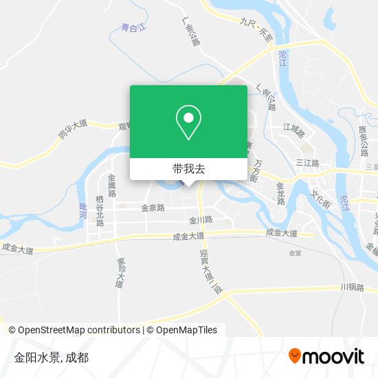 金阳水景地图
