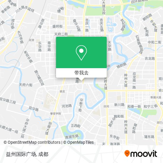 益州国际广场地图