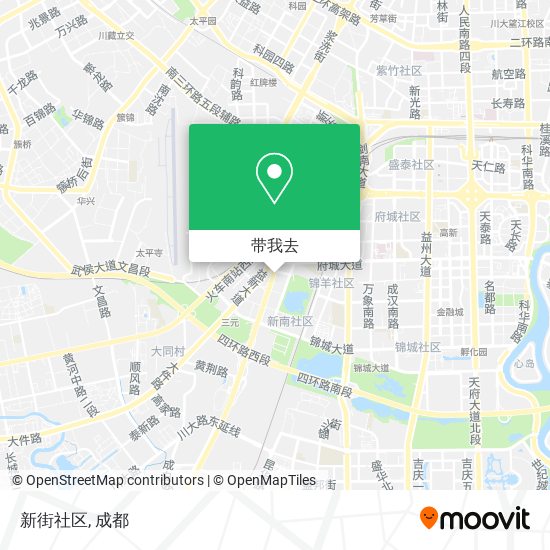 新街社区地图